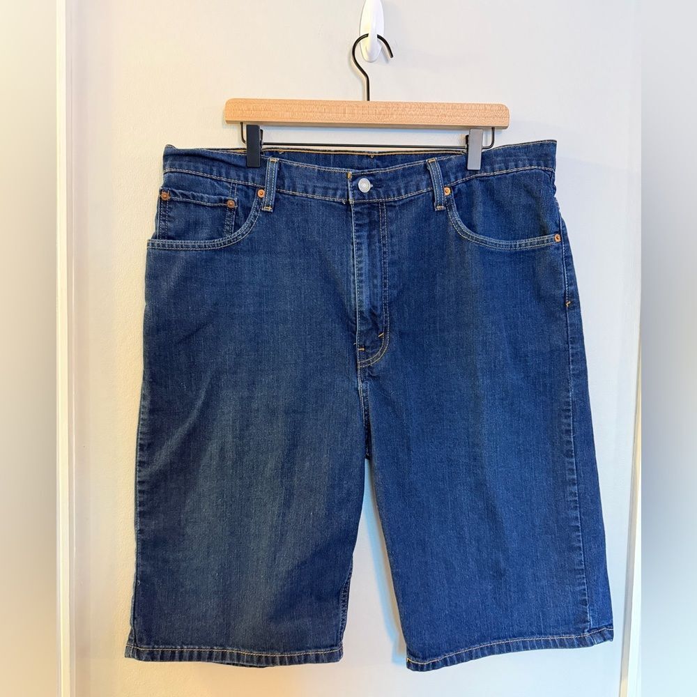 Men's Levi’s 569 Blue Denim Shorts - Size 38
